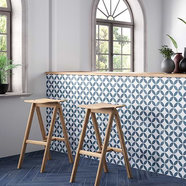 Timeless tile, Mediterranean in spirit