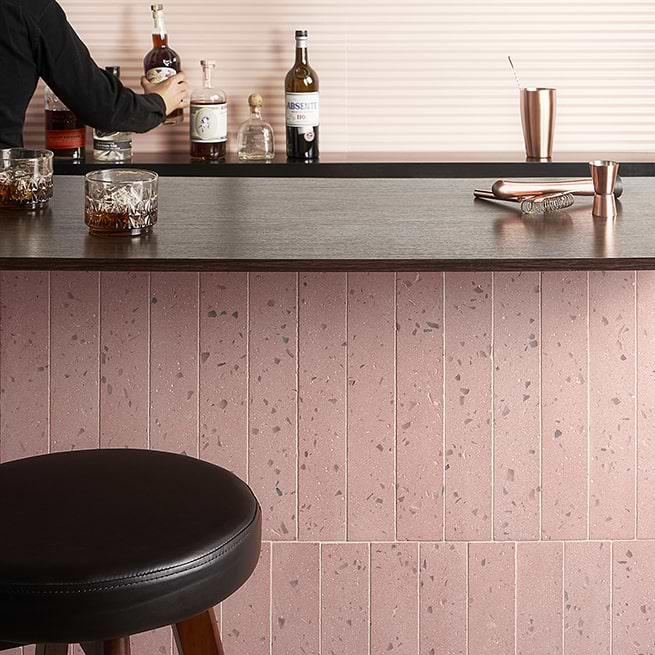 A fresh take on traditional terrazzo