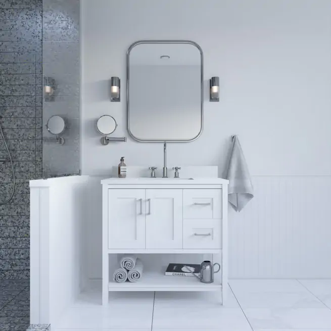 A PRACTICAL VANITY WITHOUT PRETENSE