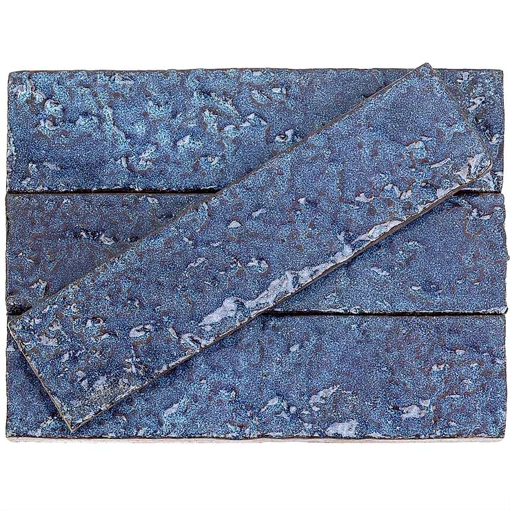 Easton Mesa Dark Denim 2x8 Clay Tile