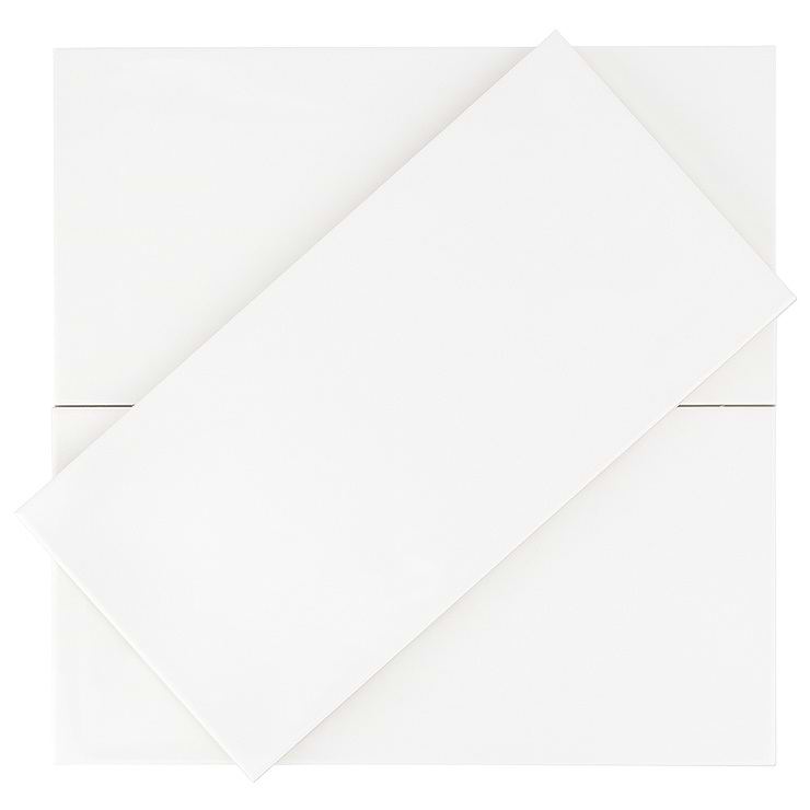 Aruba White 5x10 Ceramic Wall Tile