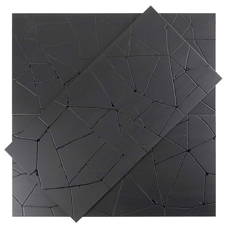 Faber Black 16x32 Matte Porcelain Tile