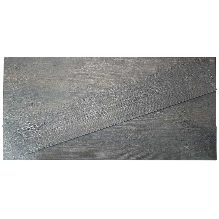 Vives Okinawa - R Carbon 8 x48 Porcelain Tile