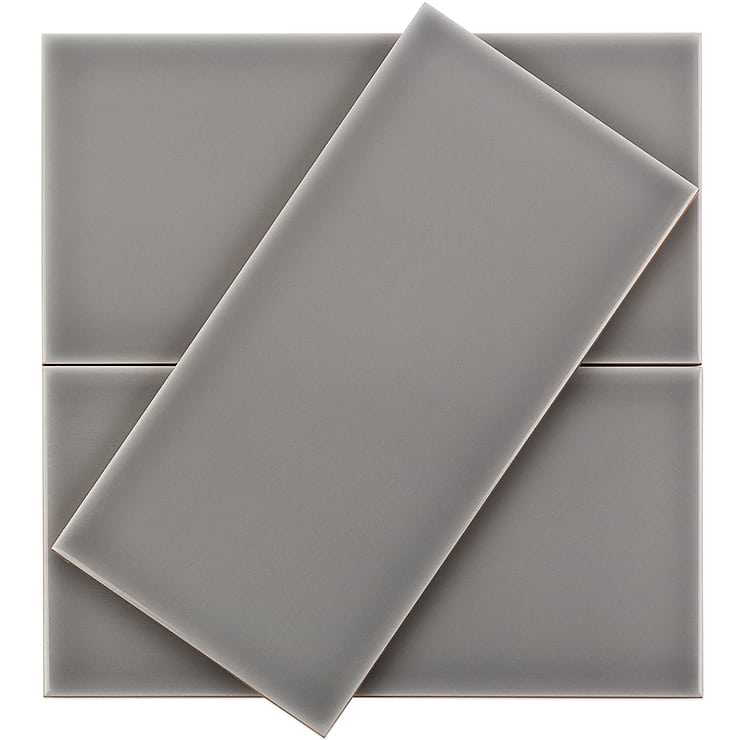 Vector Gris 4x8 Polished Ceramic Tile