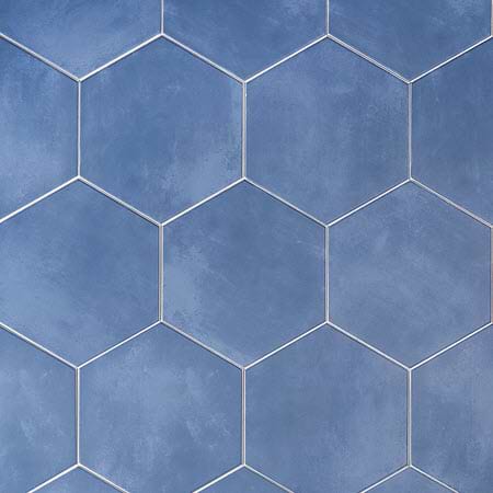 shop blue porcelain floor tiles