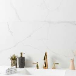 White TileBarXL Thin Porcelain Slabs