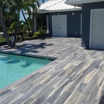 Outdoor Wood Look tiles