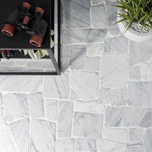 nature outdoor pebble tiles