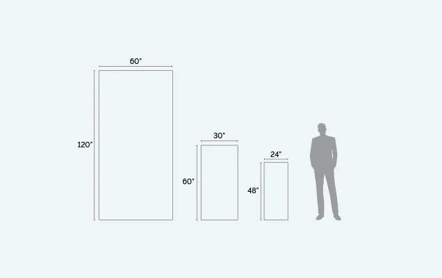 tile slabs has less grout joints