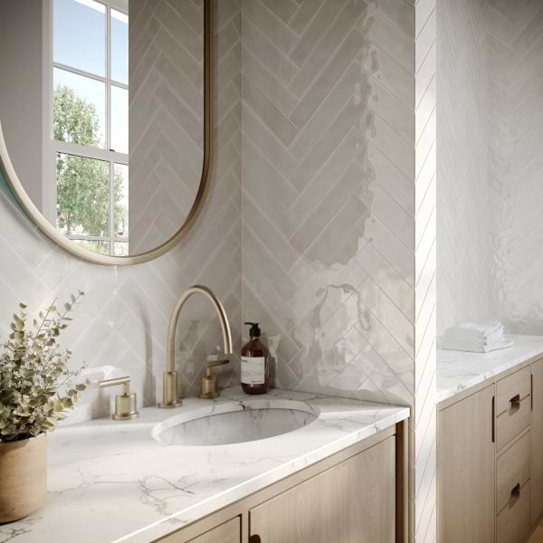 Shop bathroom Subway Tile