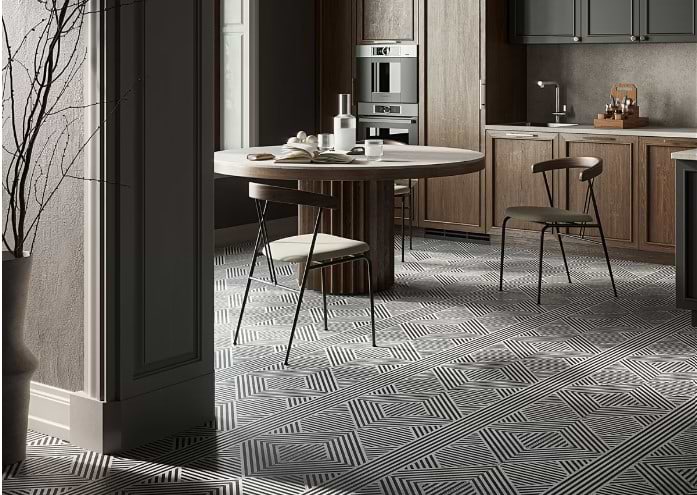 Stripe Bathroom tiles