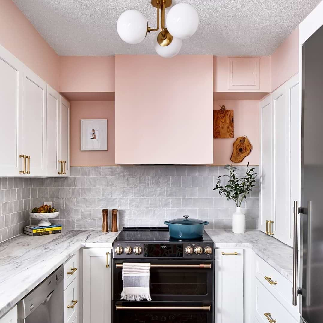 Portmore White 4x4 Glazed Ceramic Tile used on kitchen wall above the counter tops and as a backsplash for the stove top