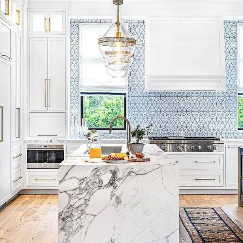 Blue Kitchen Tiles - Tilebar