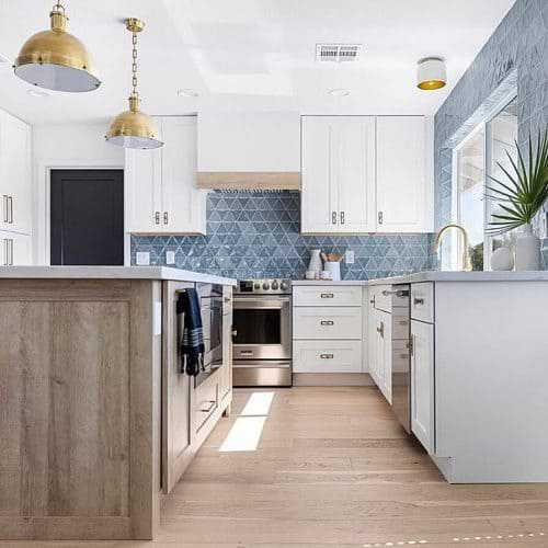 Blue Kitchen Tiles - Tilebar