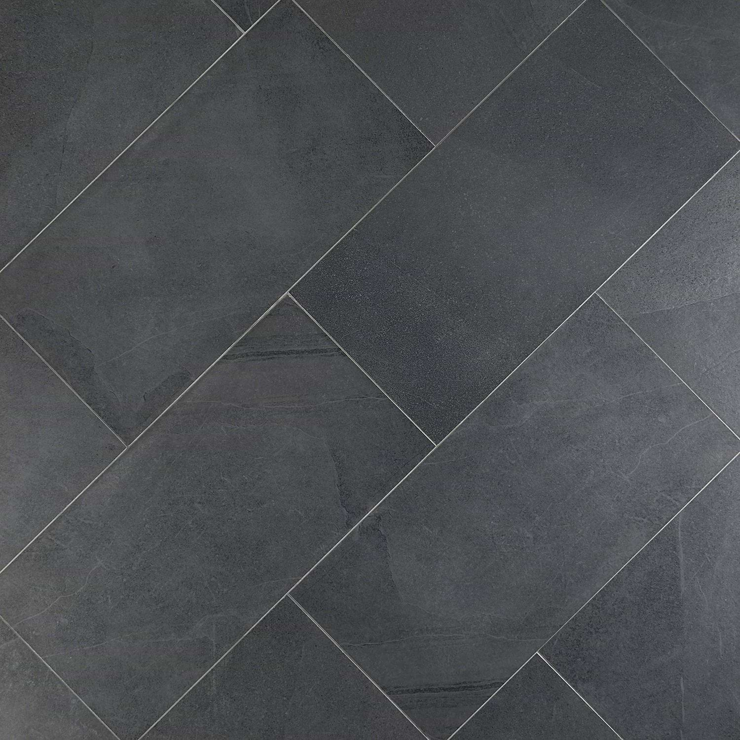 Fordham Nero 12x24 Matte Porcelain Tile
