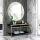 TileBarXL Marmi Slim Bernini Classico 60" x 120" Polished Porcelain Slab