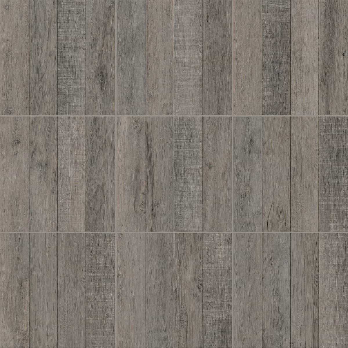 Spruce 2CM Wood Gray 24x24 Textured Matte Porcelain Outdoor Paver
