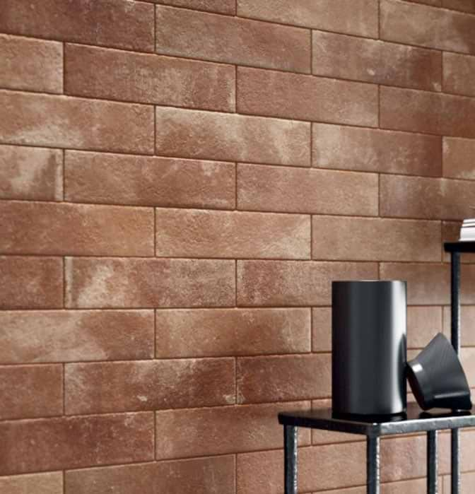 Brick Rustico Rosso Subway Tile