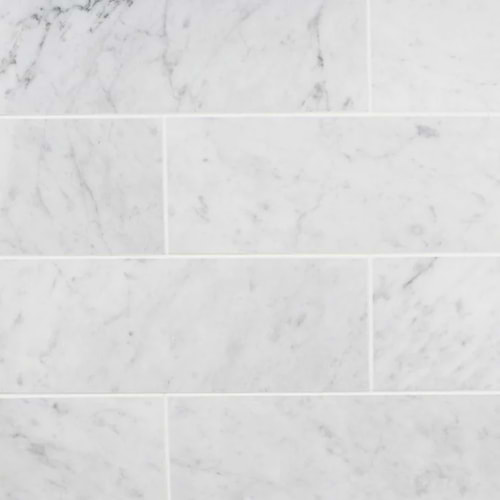 Carrara 4x12 Polished Marble Subway Tile
