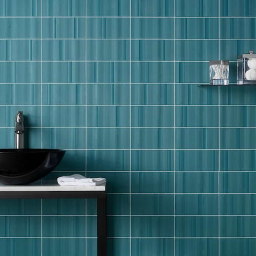 Division Aqua Green 8x16 Matte Ceramic Tile
