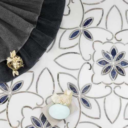 Eminence Sansa Polished Marble Luxury Tile
