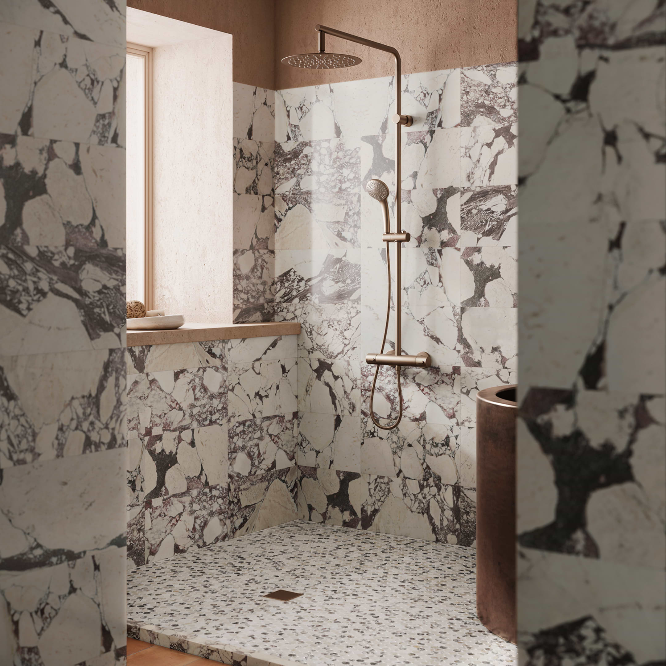 Shower Floor Tile Ideas