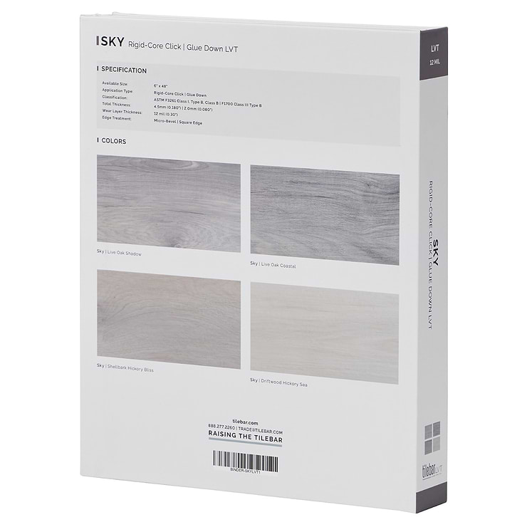 Sky LVT Collection Architectural Binder