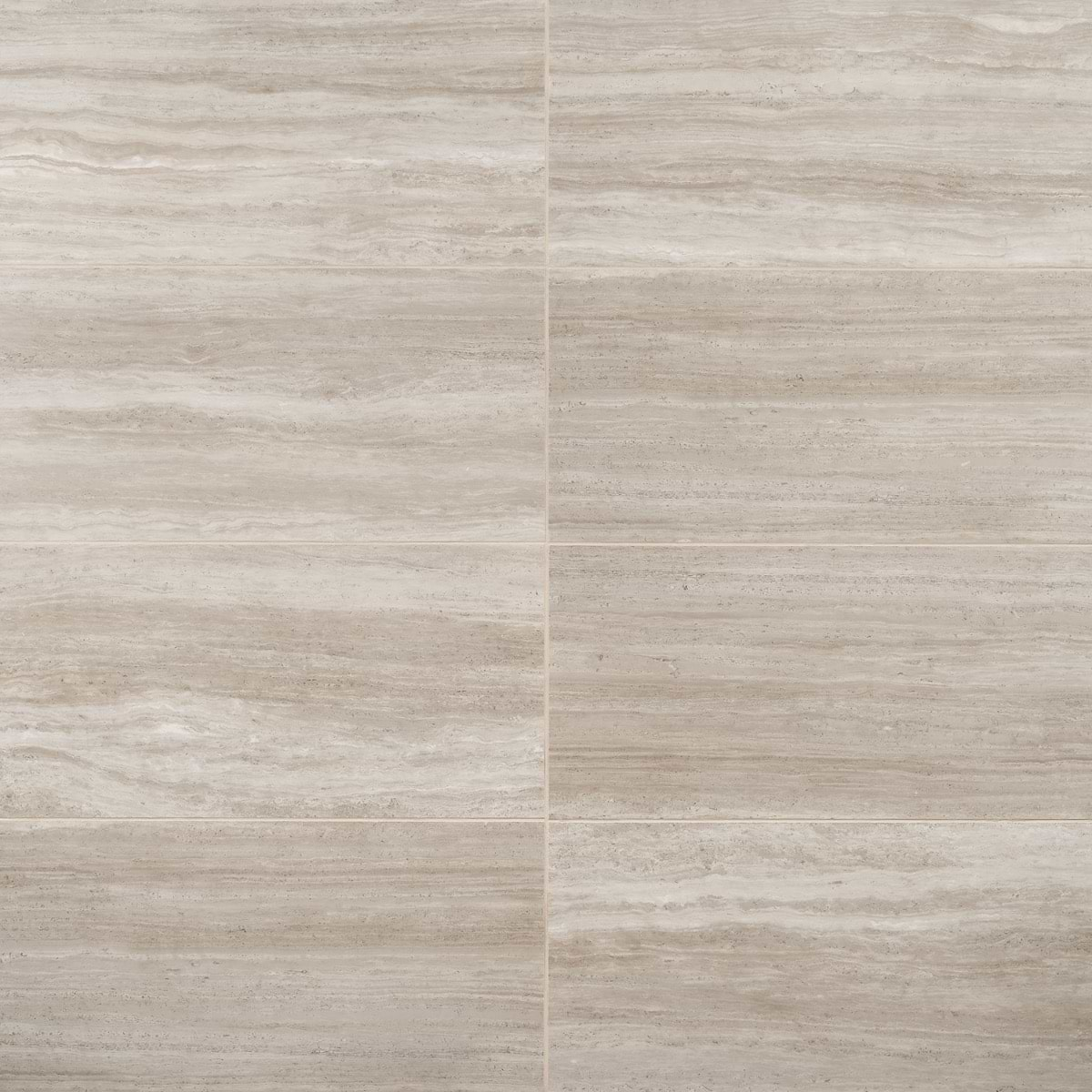 Nashville Taupe 12x24 Travertine Look Matte Porcelain Tile