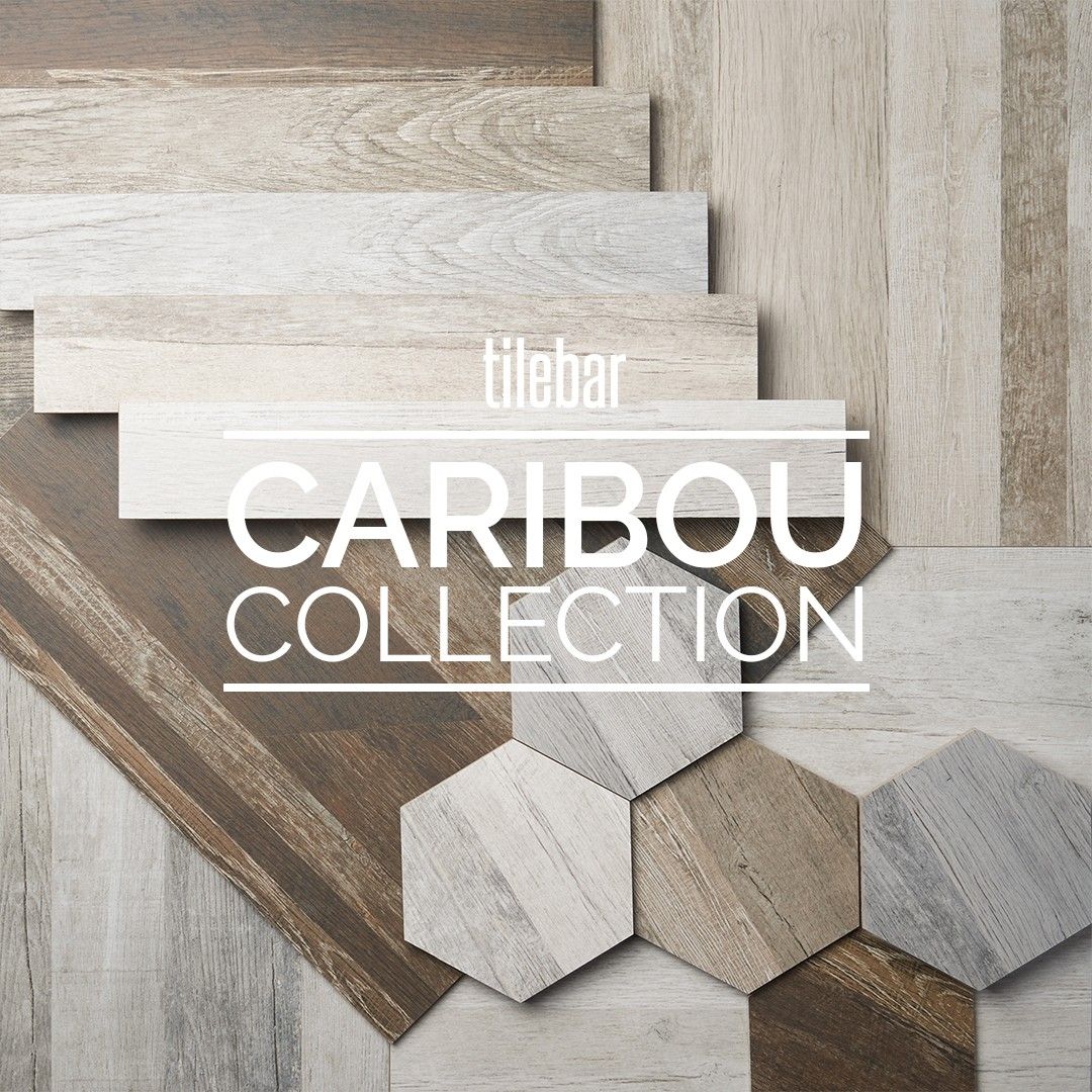 Caribou Silver 4x24 Matte Porcelain Wood Look Tile