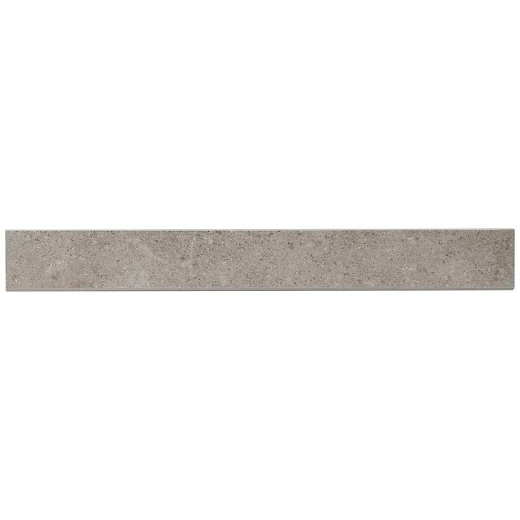 New Rock  Tortora Beige 3x24 Matte Porcelain Bullnose; in Taupe Colorbody Porcelain; for Backsplash, Bathroom Floor, Bathroom Wall, Commercial Floor, Floor Tile, Kitchen Floor, Kitchen Wall, Outdoor Floor, Outdoor Wall, Pool Tile, Shower Floor, Shower Wall, Wall Tile; in Style Ideas Beach, Classic, Contemporary, Industrial, Mid Century, Modern, Traditional, Transitional