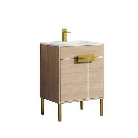 Portofino 24'' Maple Vanity And Counter