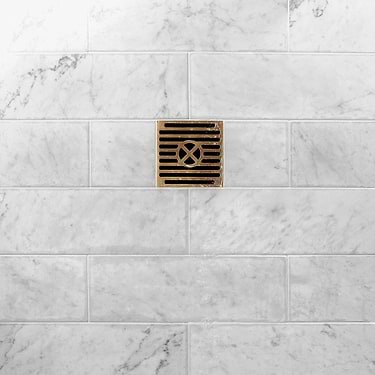 Carrara White 4X12 Polished Marble Subway Tile - Sample