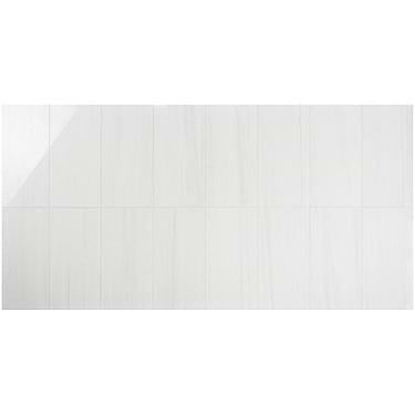Bianco Dolomite  Premium 12x24 Polished Marble Tile