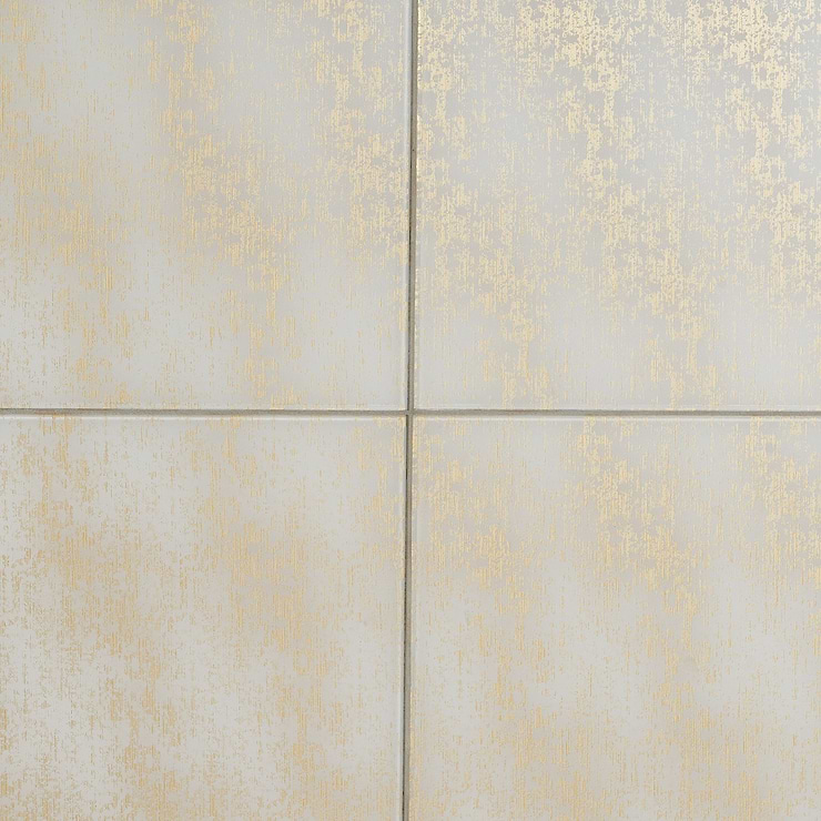 Vetrite Dust Gold 9x18 Polished Glass Tile