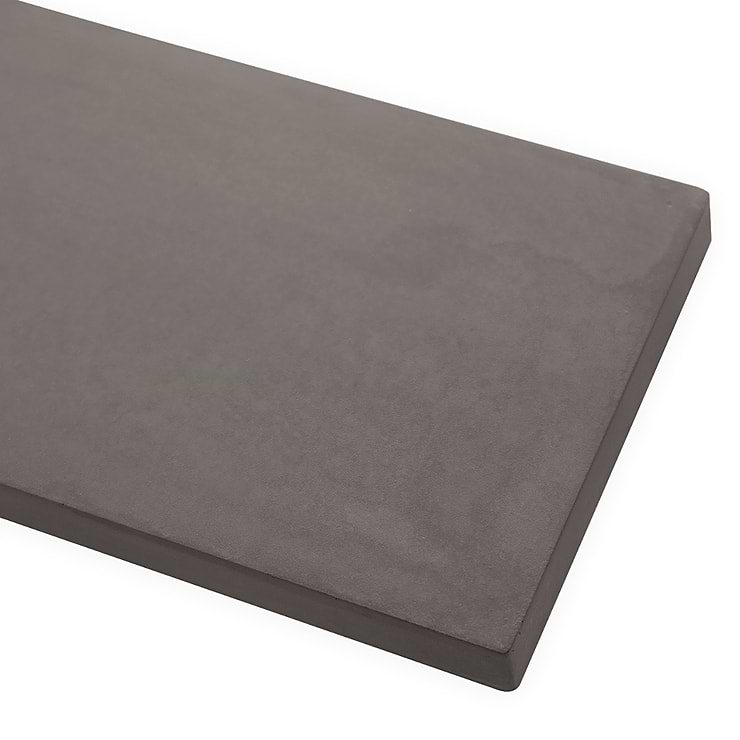 Color One Charcoal Gray 2x8 Matte Cement Tile