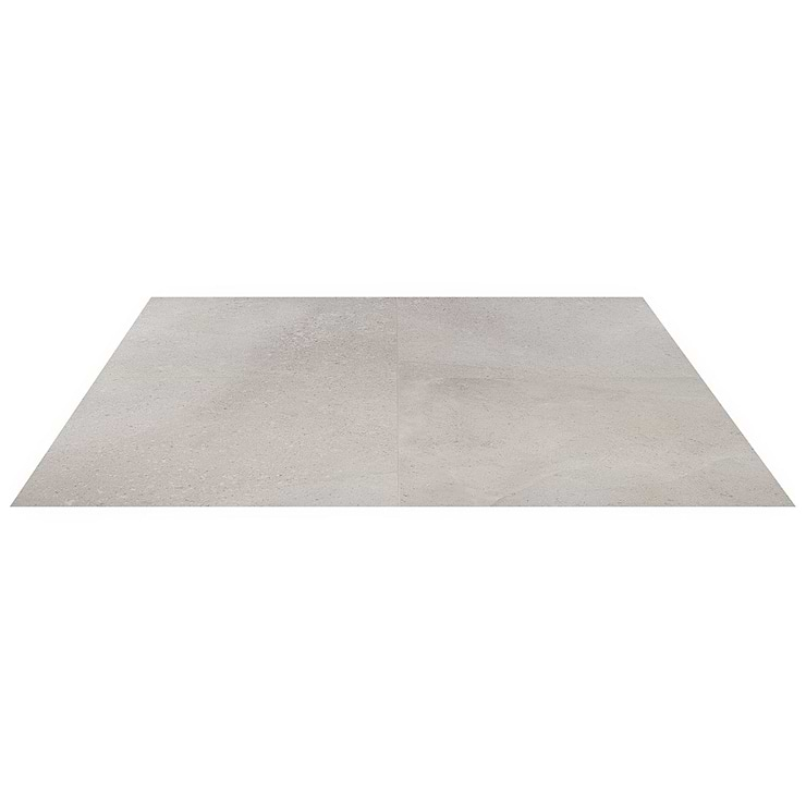 New Rock Fumo Light Gray 48x48 Limestone Look Matte Porcelain Tile