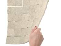Acadia Warm Linen White 2x2 Limestone Look Matte Porcelain Mosaic Tile