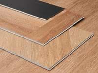 Stacy Garcia Fleetwood Chevron Starling Rigid Core Click 12x48 Luxury Vinyl Plank Flooring