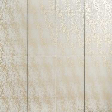 Vetrite Dust Gold 9x18 Polished Glass Tile - Sample