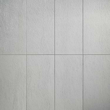 Vetrite Feather Gray 9x18 Polished Glass Tile - Sample