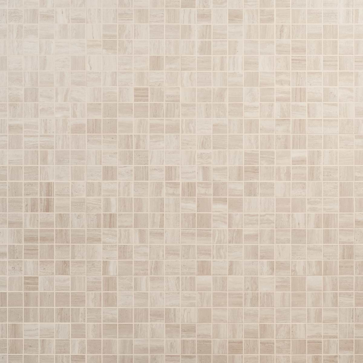 Nashville Beige 2x2 Travertine Look Matte Porcelain Mosaic