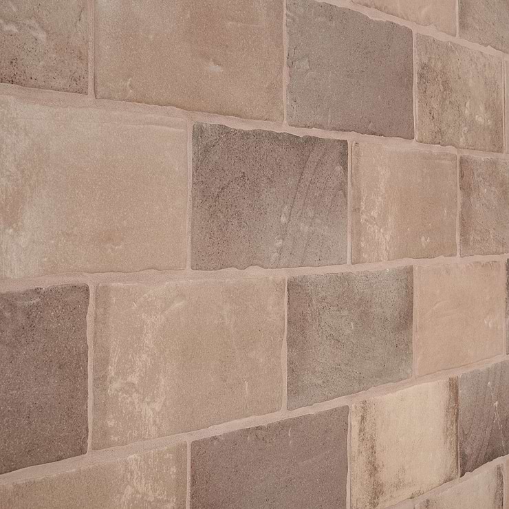 Parma Brick Taupe 4x8 Terracotta Look Matte Ceramic Tile