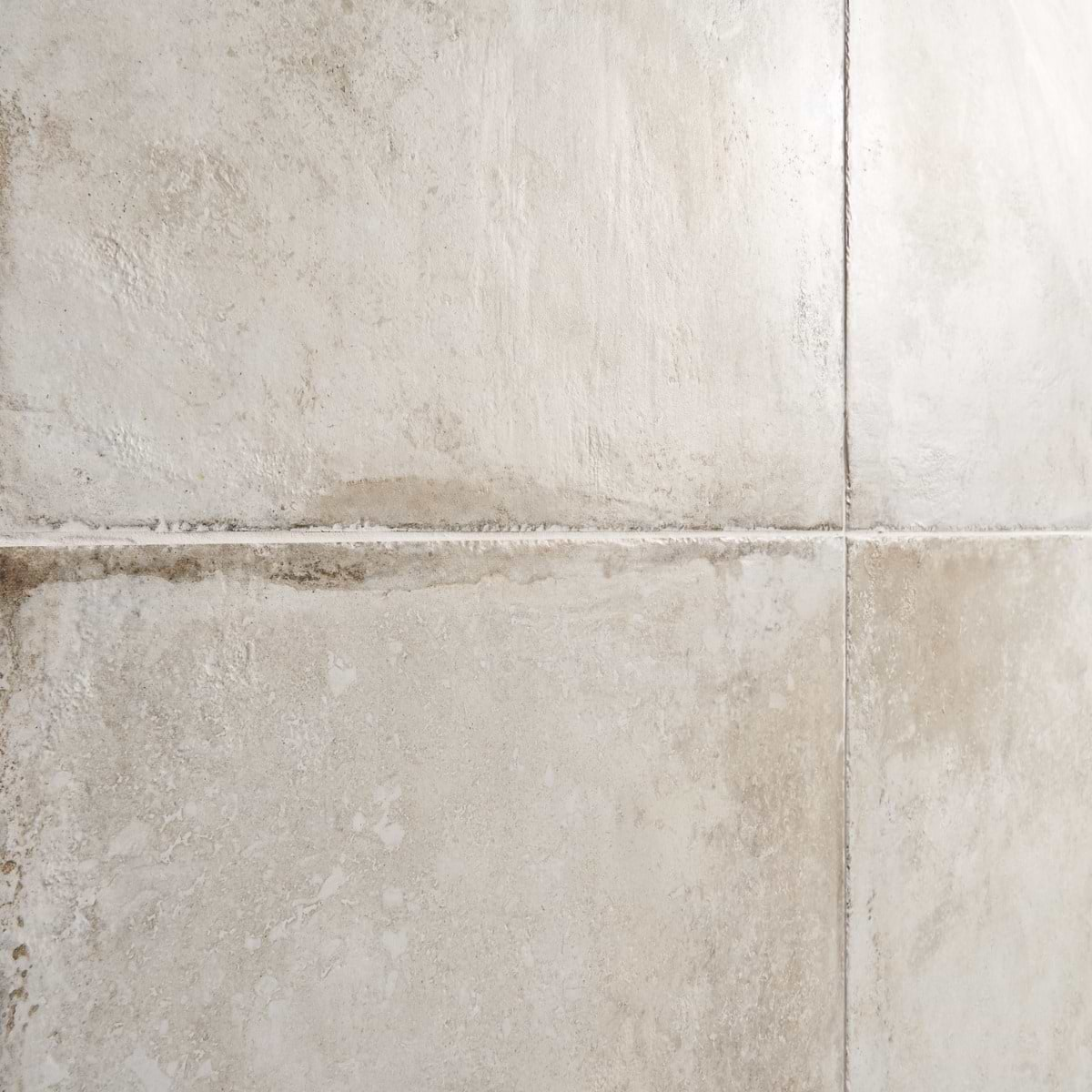 Shop Seville Olimpia White 24x24 Travertine Look Matte Porcelain Tile 2212