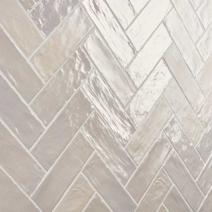 Montauk Sand Dune 2x8 Beige Ceramic Subway Wall Tile with Mixed Finish