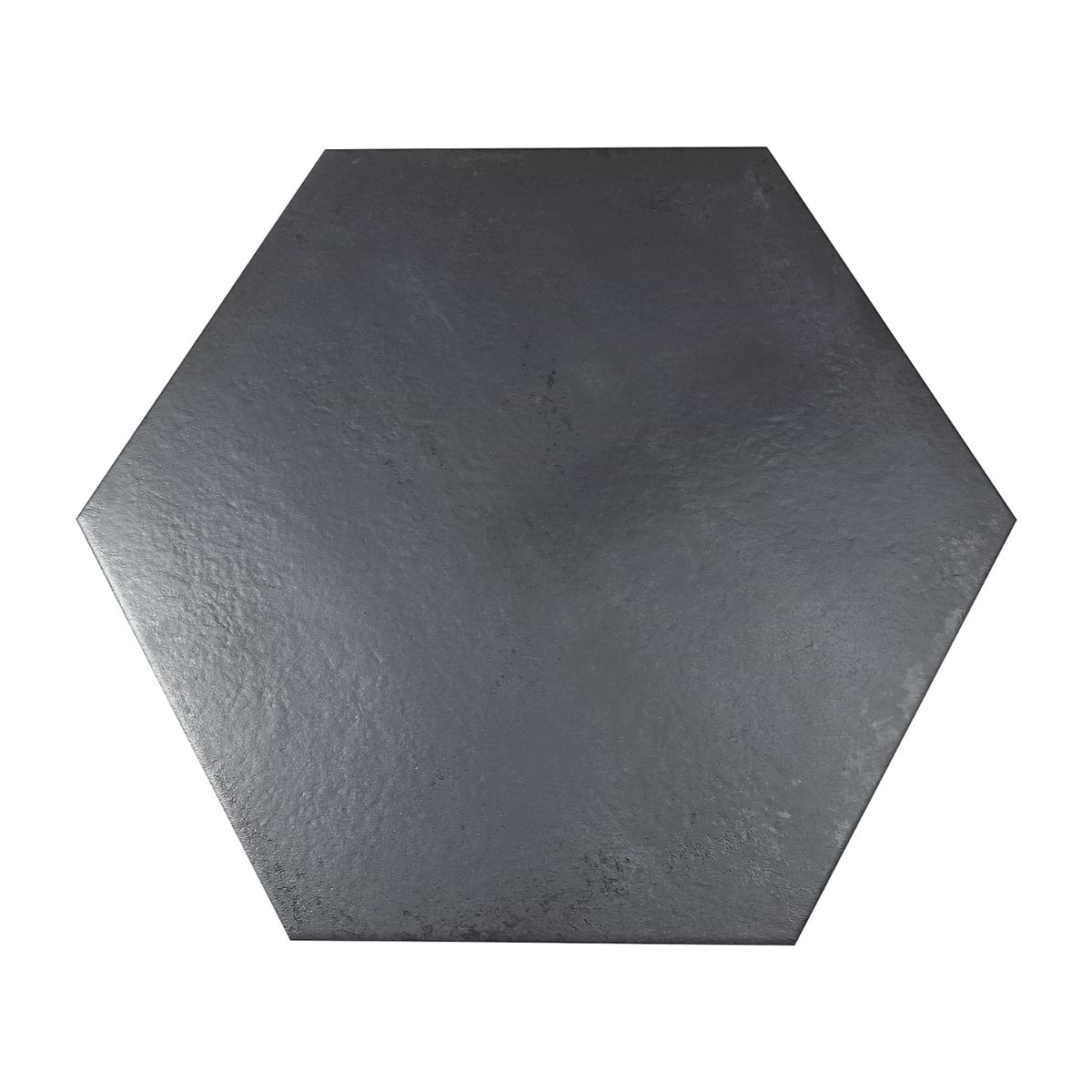 Angela Harris Flatiron Black  20" Large  Hexagon Matte Porcelain Tile