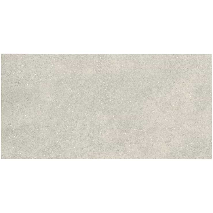 Acadia Warm Linen White 12x24  Limestone Look Matte Porcelain Tile