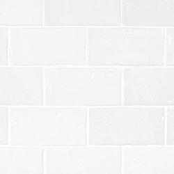 Parma Brick White 4x8 Terracotta Look Polished Ceramic Tile