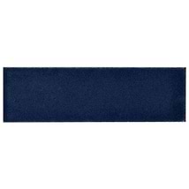 Color One Jean Blue 2x8 Glossy Lava Stone Tile
