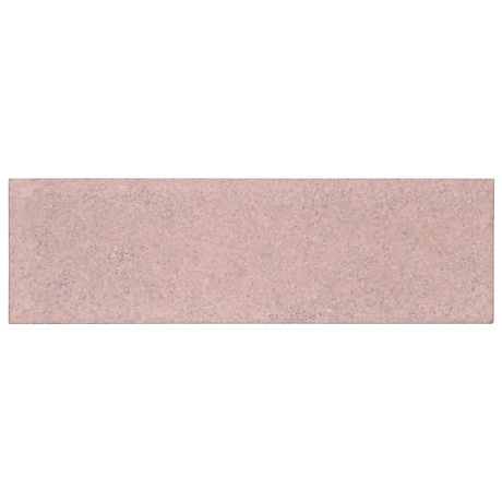 Color One Blush Pink 2x8 Glossy Lava Stone Subway Tile