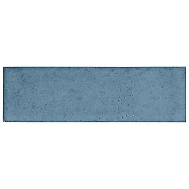 Color One Turquoise 2x8 Glossy Lava Stone Subway Tile